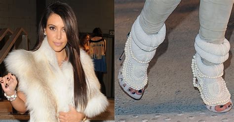 Kim Kardashian shoe style